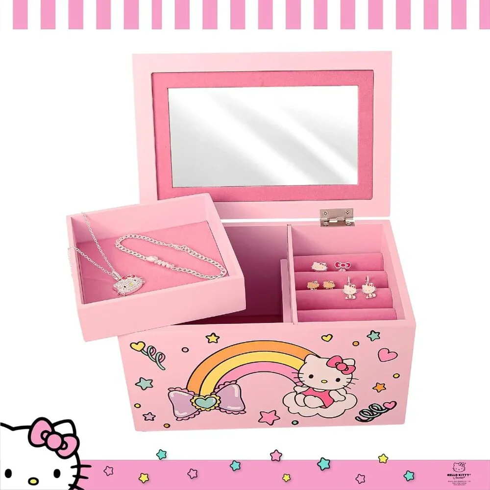 Hello Kitty Jewelry Box with‎ Tray and Storage | BRAND NEW